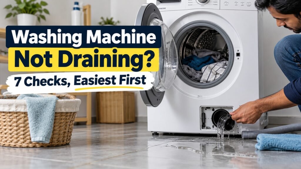 Washing Machine Not Draining_ 7 Checks