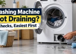 Washing Machine Not Draining? 7 Checks, Easiest First